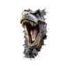 3D Dinosaur Breaking Through Wall Self Adhesive Sticker for Kids Boy Bedroom Door Wall Home Decor