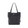 Used GG Canvas Tote Bag 107757 Canvas Leather Black Used Women