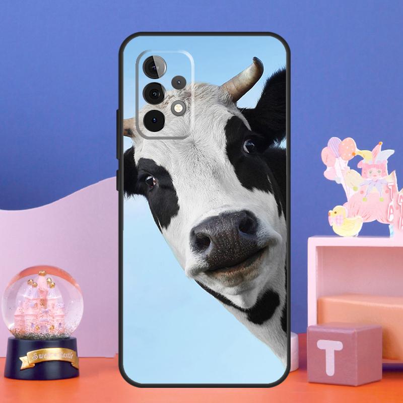 

Funny Cow Face Case For Samsung Galaxy A54 A34 A14 A15 A35 A55 A16 A26 A36 A56 A52 A12 A32 A13 A33 A53 A17 Samsung A16