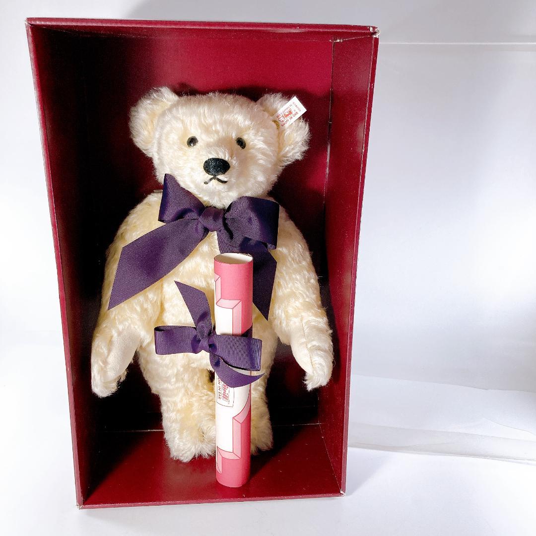 

[USED] Steiff Hamleys Teddy Bear Charlotte with Certificate of Authenticity |1860|