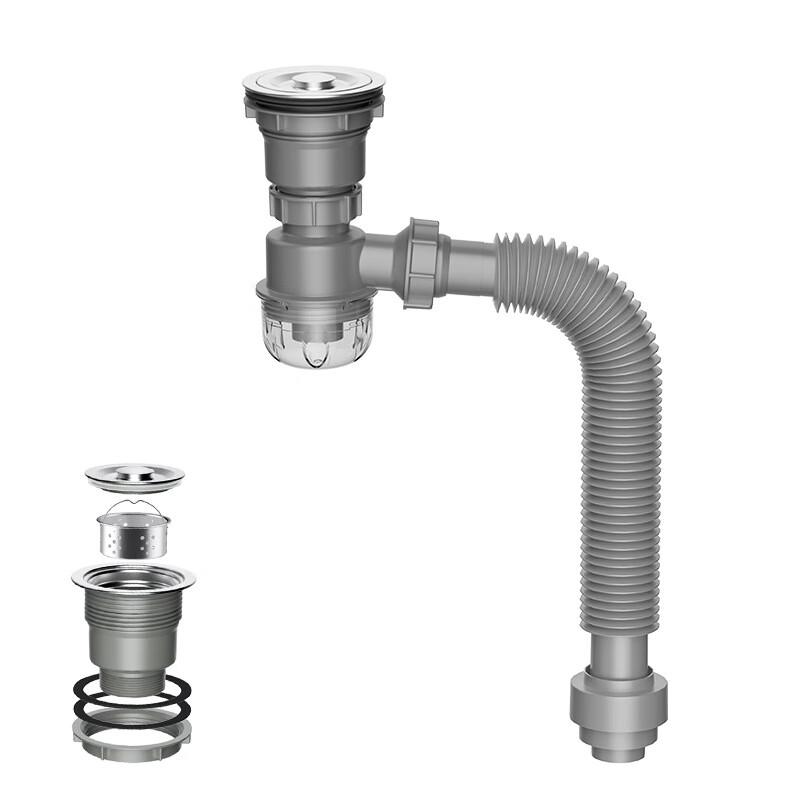 SIOYIE Tvättskåp Avloppsrör