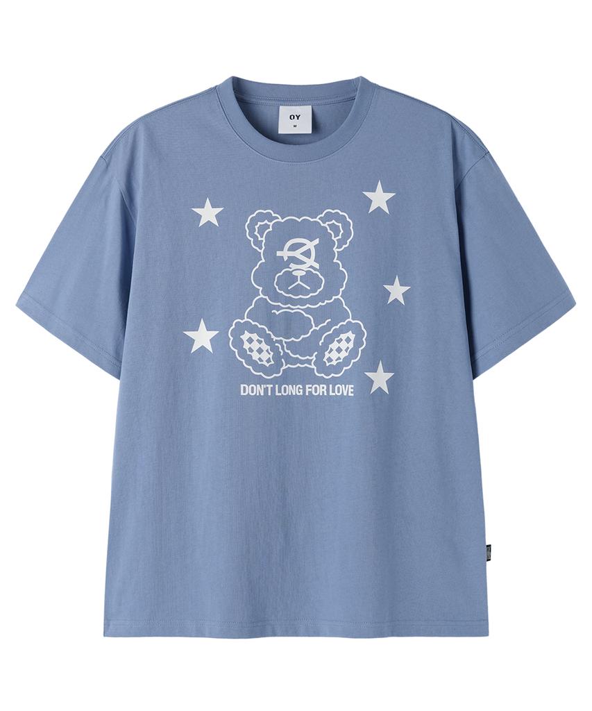 Opeunyadeu(Owai) Shine Star Dolly Tee - Blue Gray