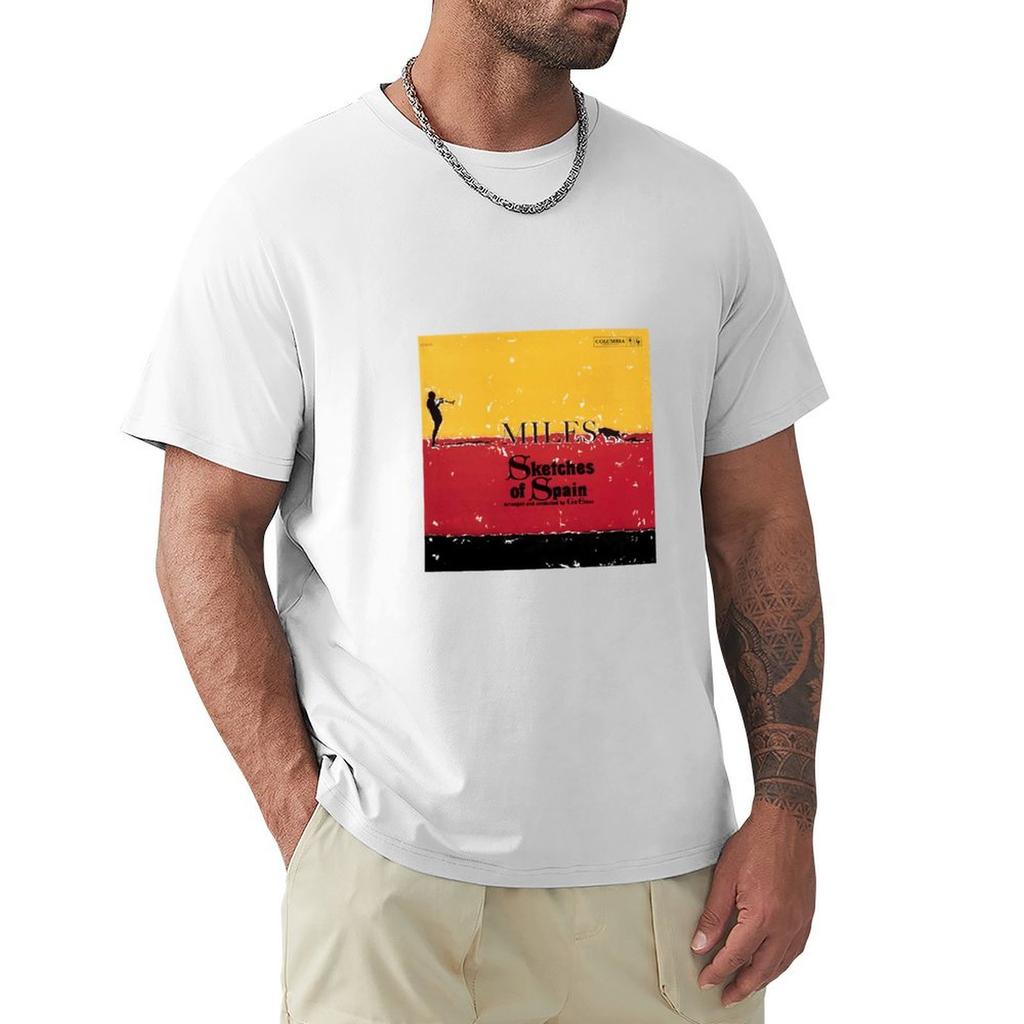Sketches of spain TShirt baggy shirts affliction shirts vintage clothes t shirts for men cotton