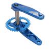 Bike Crank Arm Set Hollow Integrated Crankset 36T Chainring Bottom Bracket for 8 12 Speed Positive Negative Tooth for