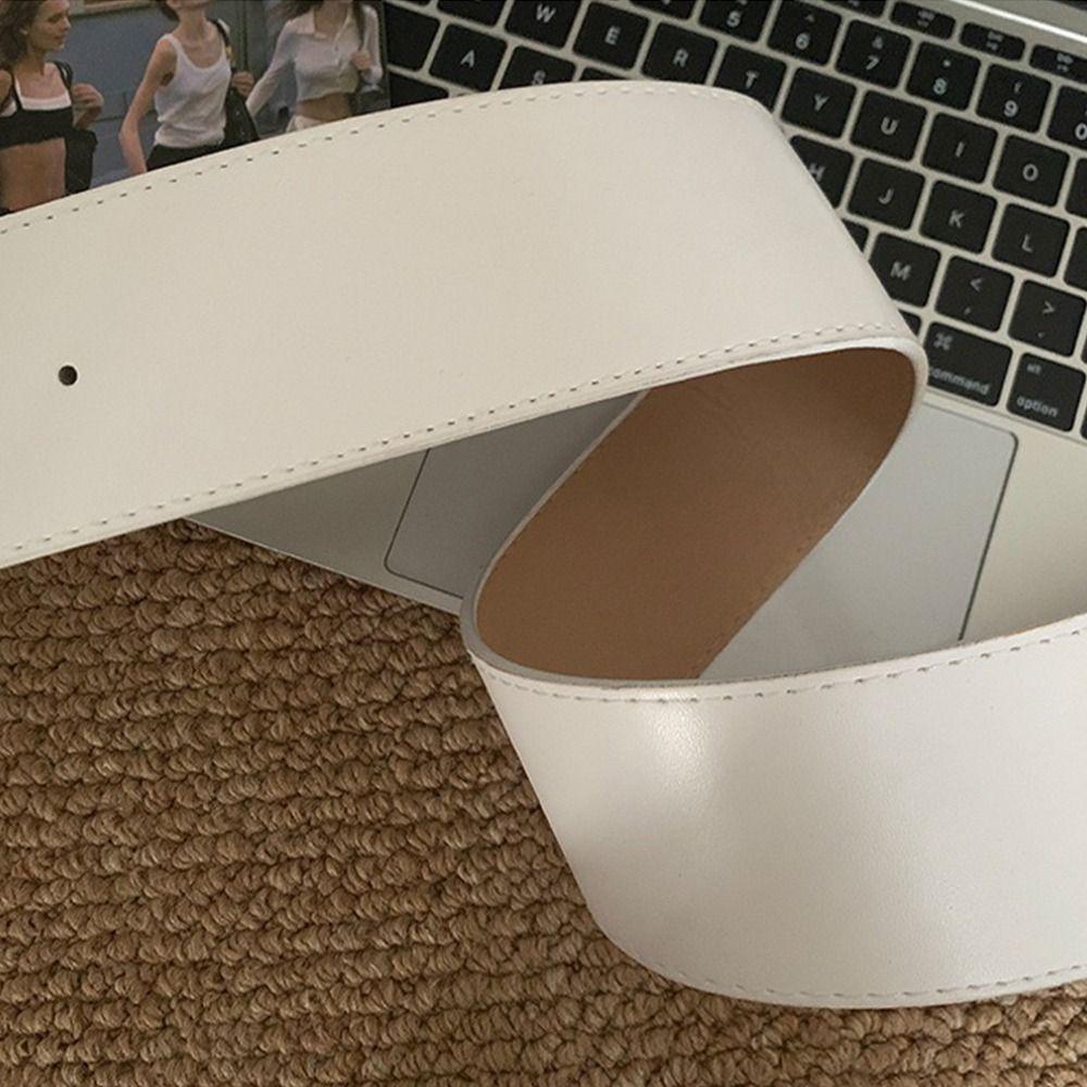 Designer Wide Waist Belt Minimalist Dress Jeans Belt Vintage Women's Belt  Daily