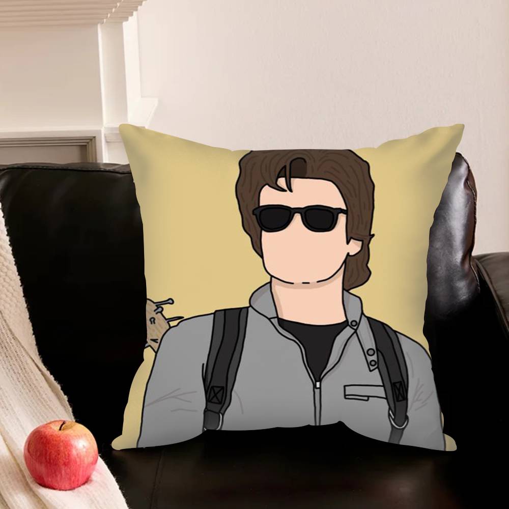 Cool S-Steve H-Harrington-S Pillowcase For Sofa Room Office Decor Printing Protector Cushion Cover Valentine Gift Custom