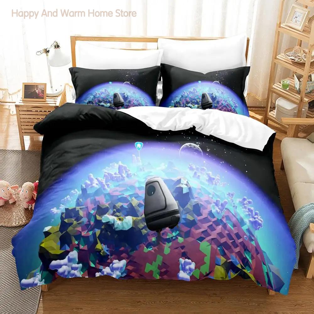 Astroneer Bedding Set Single Twin Full Queen King Size Bed Set Aldult Boys Bedroom Duvetcover Sets 3D Print Game Bed Sheet Set
