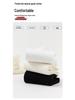 Women's Mid-Calf Summer Socks: Thin, Pure Cotton, Anti-Odor, Boneless, Postpartum, Black or White