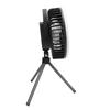 Camping Fan with Tripod Stand and Light USB Rechargeable Battery Operated Portable Camping Cooling Fan for Home Outdoor