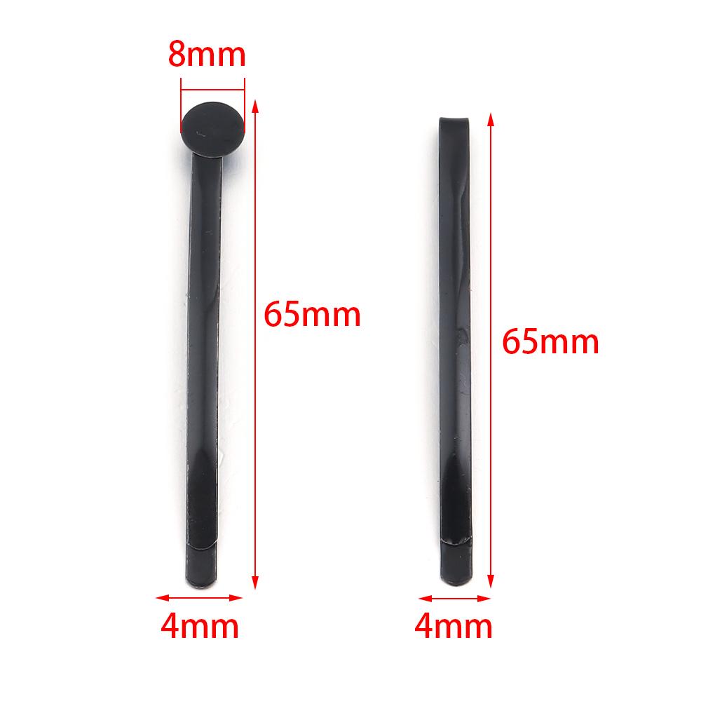 20Pcs Hair Clips Hairpin Simple Black Invisible Metal Hair Pin for Hair Styling Tools DIY Girls Bride Headwear Hair Accessories