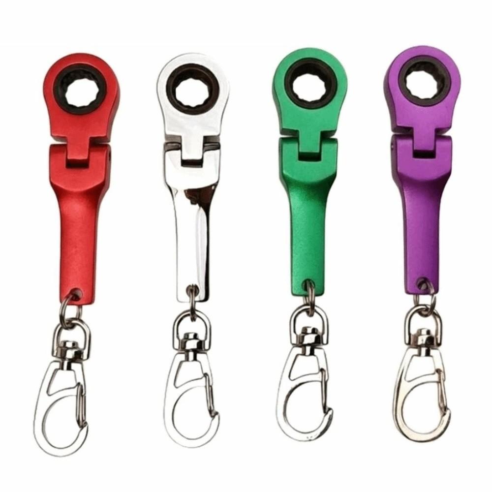 Kluczyk Wyścigowy 10mm Mini Kształt Klucza Kluczyk Kreatywność Klucz Grzechotkowy Prezenty dla Mężczyzn