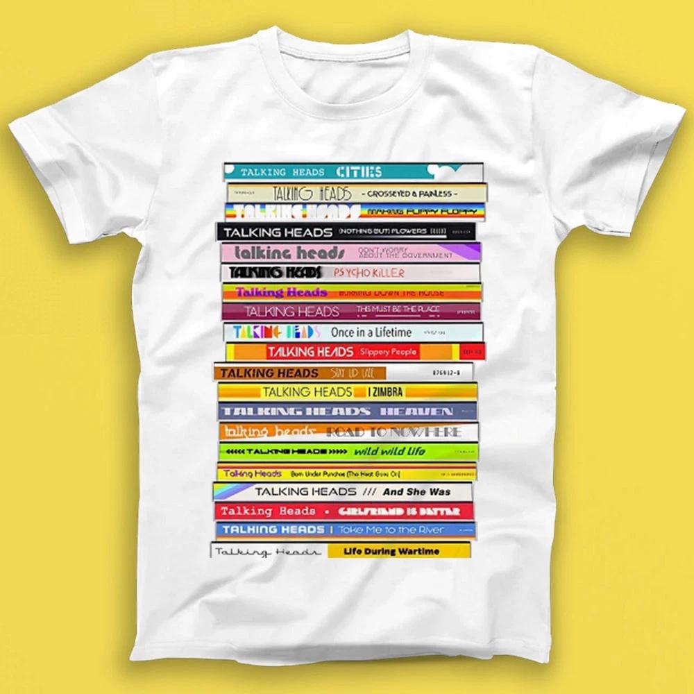 Talking Heads Retro 80s Cds Punk Rock Music Gift T Shirt T2026 S