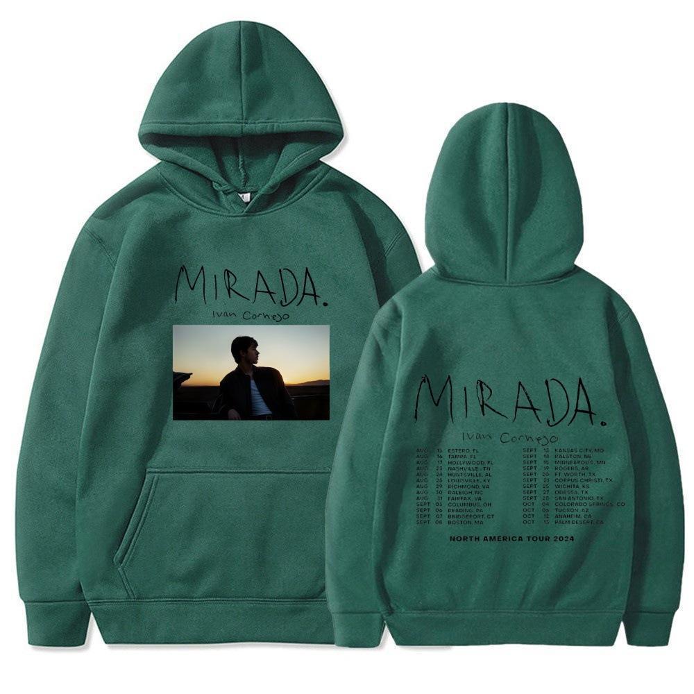 Men's 2026 Spring/Autumn Retro Trendy Hooded Pullover Sweatshirt - Loose High Street Style