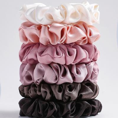 Multicolor Large Intestine Satin Hair Ties - Simple, Versatile, Quality-Rich Small Intestine Rings