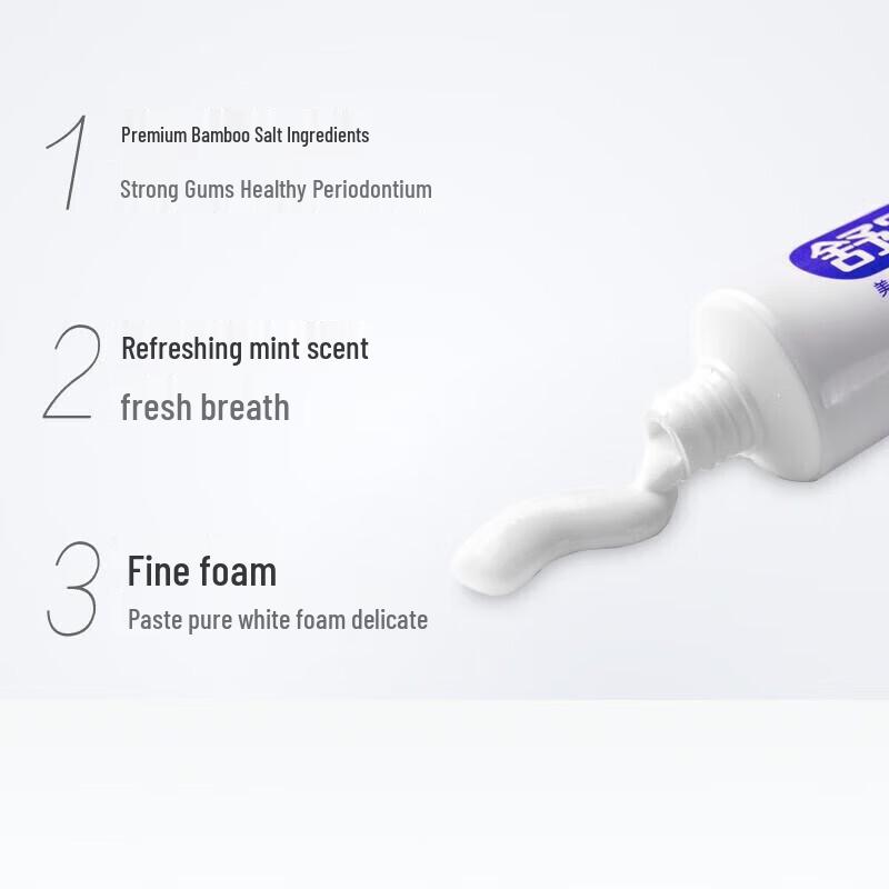 Saky Green Bamboo Crystal Salt Toothpaste