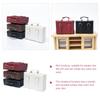 Alasum Set of 4 Miniature Vintage Wooden Cases for x x Mini Room Decor Suitcases, Dollhouses, 1.8 1.6 0.8 Inches,