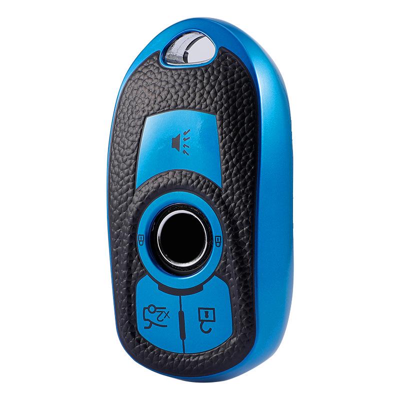 Leather Key Case for Buick Envision, New Regal 21, LaCrosse, GL6 Models - Unisex Design