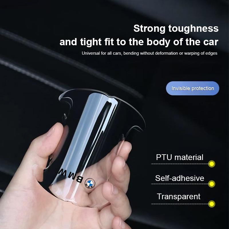 Car Door Handle Protective Film Transparent Anti-Scratch Sticker For BMW E46 E90 E60 F30 G20 X1 X2 X3 X4 X5 X6 X7 I3 I4 I5 I7 M2