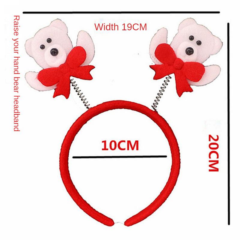 Christmas Headband Decoration For Kids Adult Cute Santa Elk Xmax Hair Accessories Costume Prop Christmas Decoration 2024 Navidad