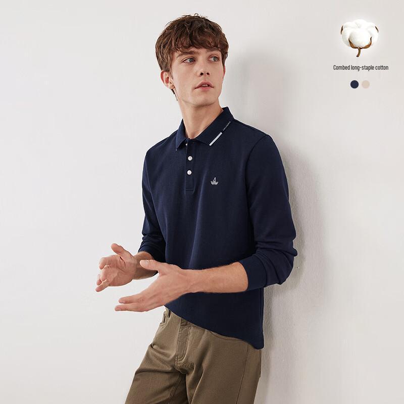 Navigare Men's Long-Sleeve Polo Shirt 1335024503