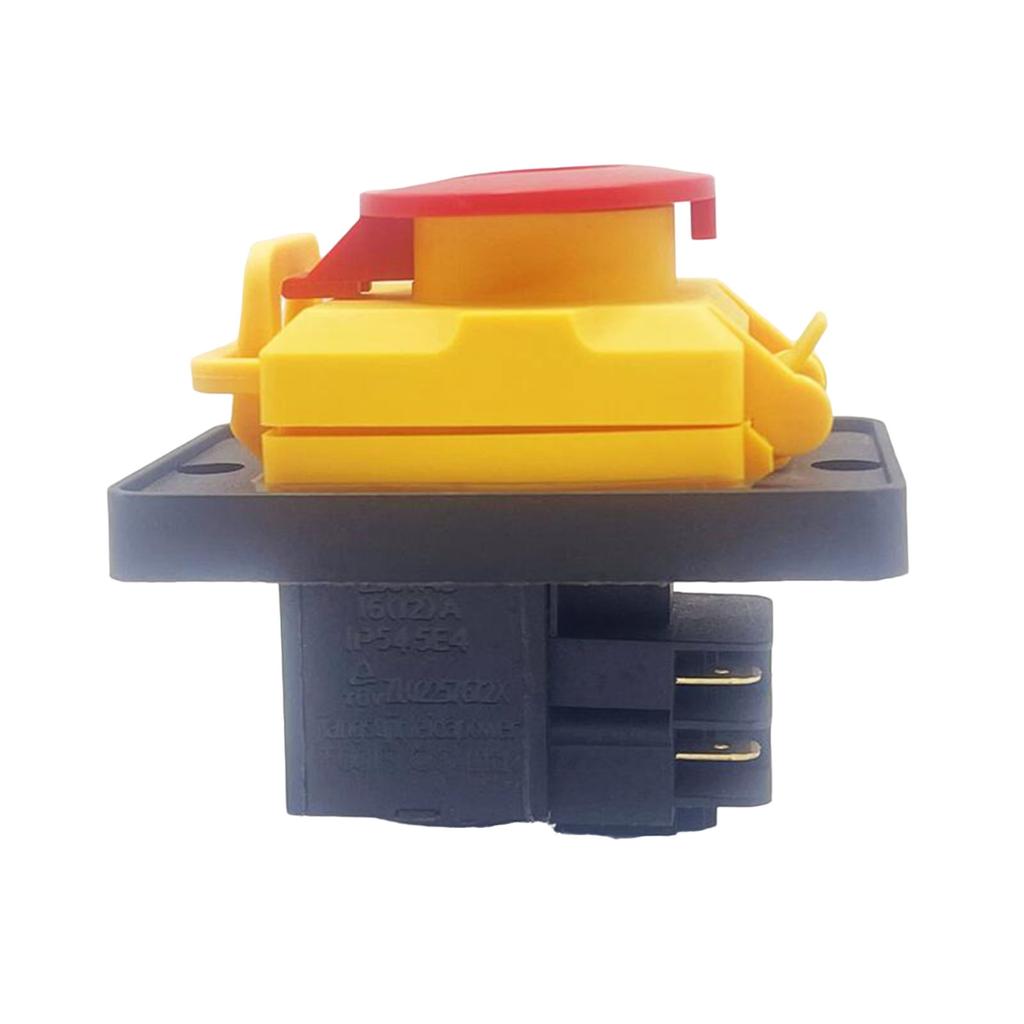 4 Pins Industrial Electromagnetic Switches Emergency Stop Push Button Switch Waterproof ON OFF Pushbutton Switches 250V