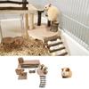 Small Pet Ladder for Hamster Cage Entertainment Jumping Platform Climbing Toy Multiple Playground Toy for Small Animals