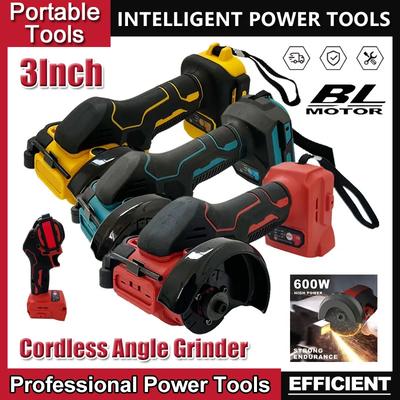 Passend für Milwaukee 3 Zoll Winkelschleifer Akku Poliermaschine Schneiden Schleifen Trennen Elektrowerkzeuge Für Dewalt/Makita