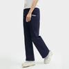 Fila Solid Color Straight Leg Woven Casual Pants Women Bottoms Deep-Navy F11W419802F-NV