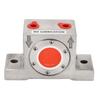 Vibratore a Turbina Pneumatica Ingresso Uscita Filettatura G18in Oscillatore a Turbina d'Aria a Funzionamento Silenzioso