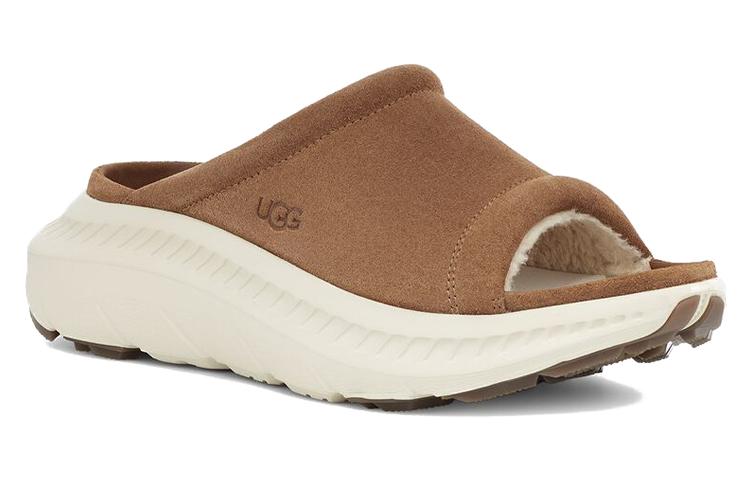 UGG CA805 V2 Rubber Sole Abrasion Resistant Slide Slippers Men's Brown 1127631-CHE