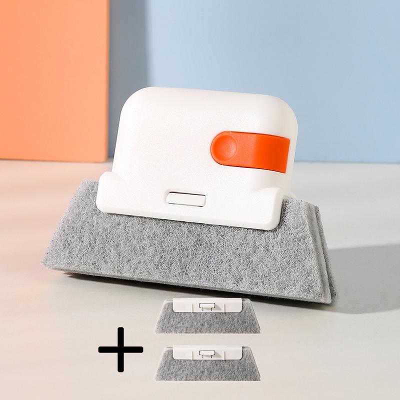 Window Groove Cleaning Brush 2 In 1 Windows Slot Cleaner Brush Cabinet Deadend Crevice Clean Brushes Household Cleaning Tools