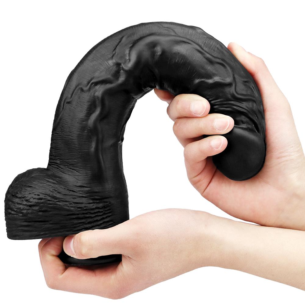 Liquid Silicone Lifelike Dildo Female Products Manual Large Super Soft Simulation Tool Sex Toy