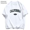 Golocn State California Est Men TShirts Casual Cotton TShirt ONeck AllMatch Clothing Unisex Loose Summer Basics Sportswear