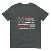Imagine A Country So Great Patriotic Flag Quote TShirt