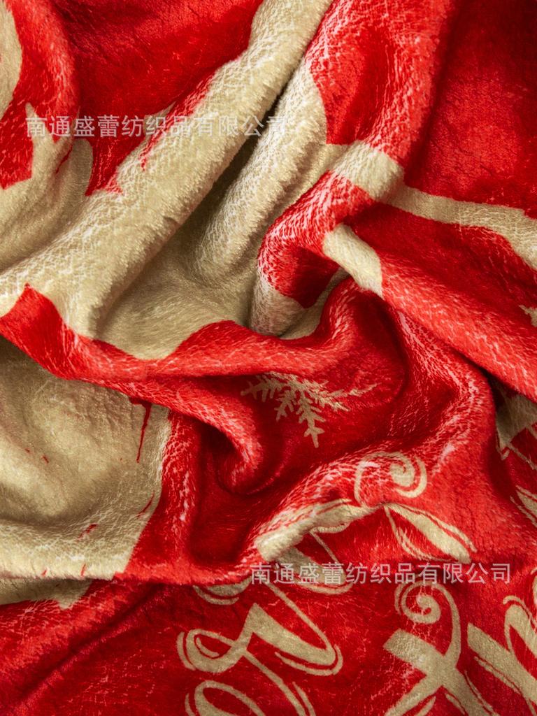 3D Digital Printing Flannel Blanket Sofa Blanket Blanket Single Layer Thickening