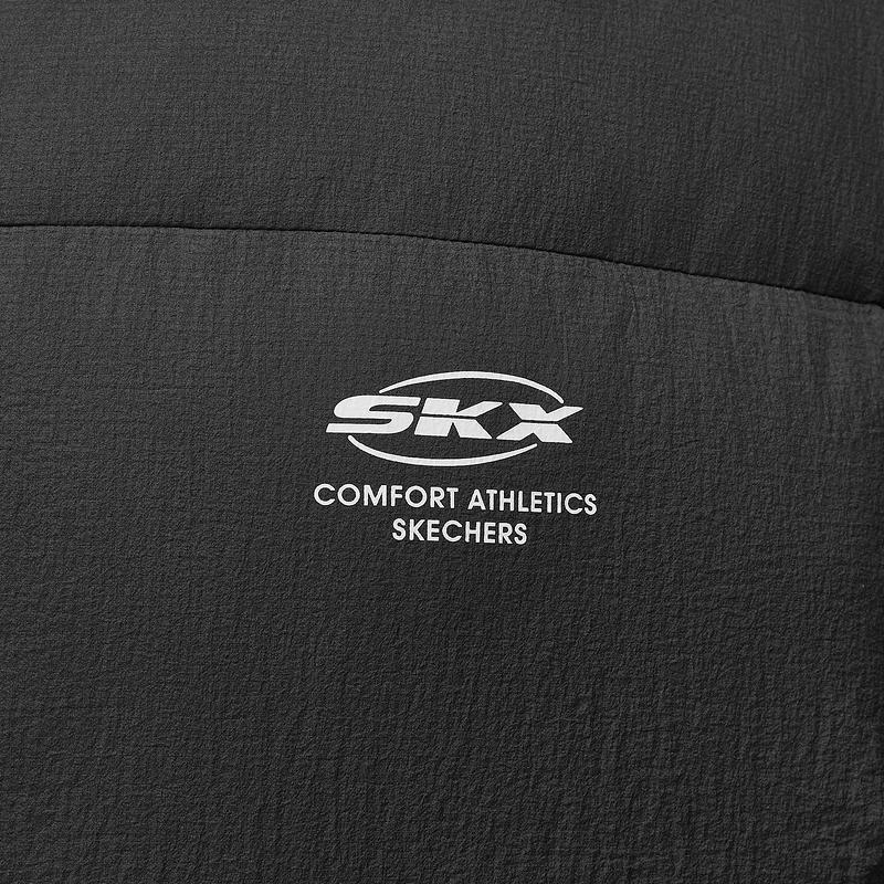 Skechers Sports Alliance Series SKX Classic Casual Warm Comfortable Soft Hooded Zipper Long Sleeve Down Jacket Unisex outerwear P424U027-0018