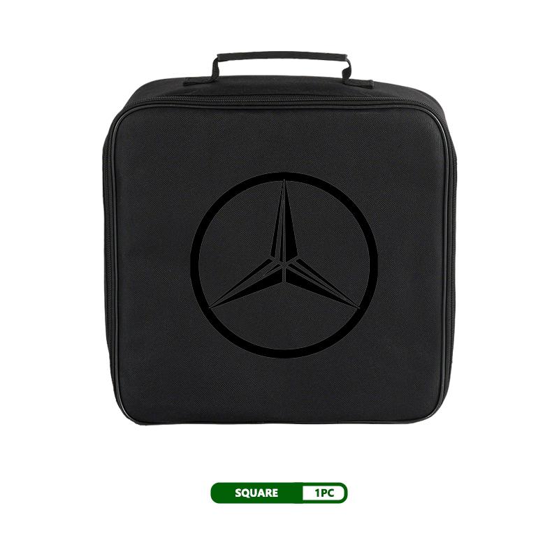 Oxford Cloth Car Charge Cable Case Organiser Waterproof Charging Gun Storage Bag For Benz AMG Exclusive A C E R V Class CLA CLS