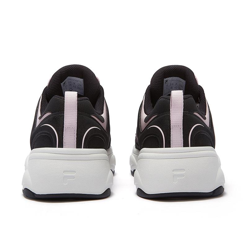 FILA Fusion Windround DX Skate Shoes Women sneakers Black White T12W512308FTS