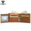Humerpaul Men Leather Wallet Engraved with Blessings Gift Wallet for Grandson and Son
