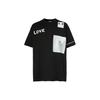 Burberry T Shirts Men's Black Crew Neck Moderate Straight Fit 80309401