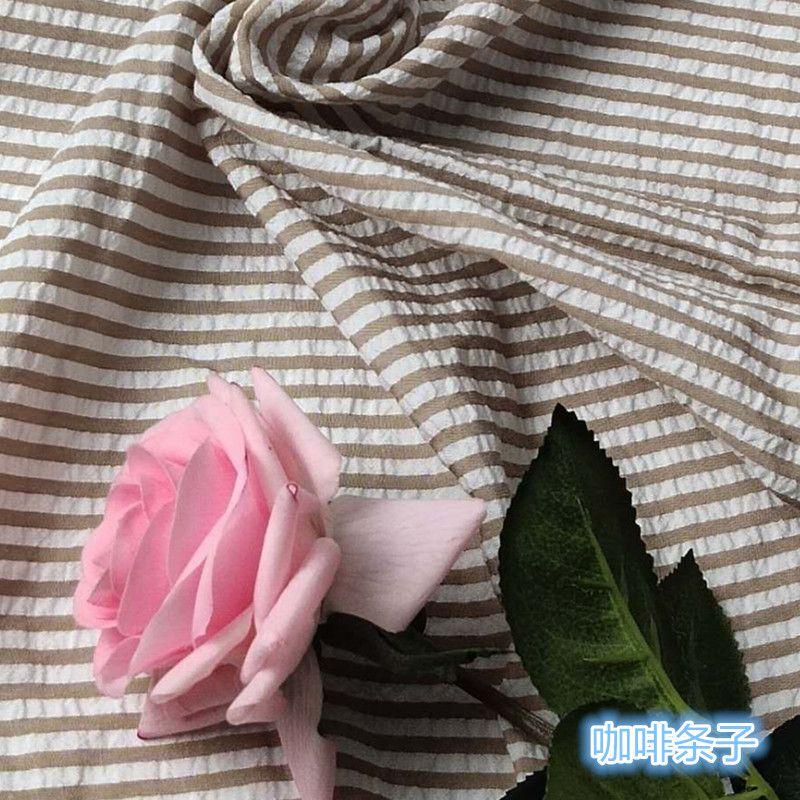 Sommer Plaid Dünne Kleidung Stoff Atmungsaktiv Komfortable Shirts Kleid Material Patchwork DIY Handgemachte Bekleidung Nähen Stoffe Ins