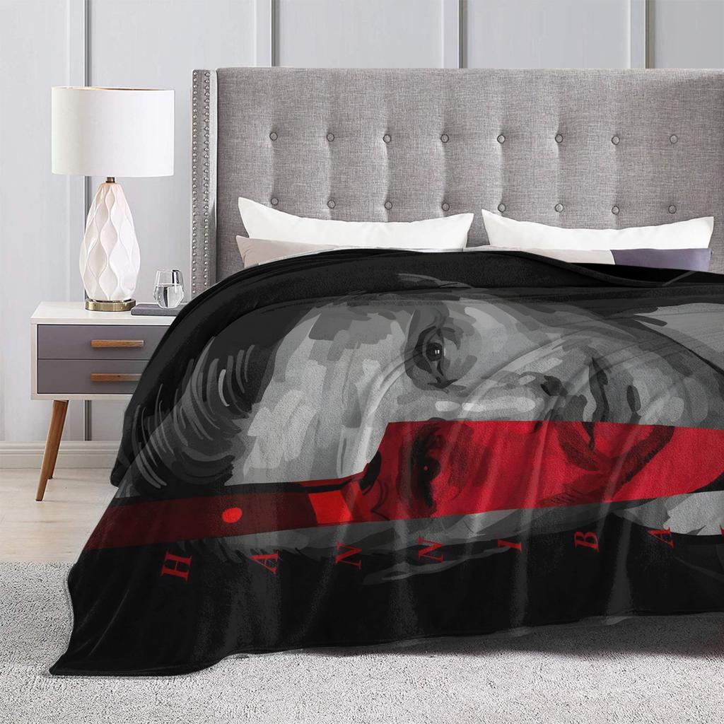 Mads Mikkelsen Blankets Quality Soft Warm  Throw Blanket Winter Travel Office Bedroom Fluffy Bedspread