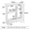 Concealable toilet drawer Tower by Yamazaki Includes a slim toilet paper holder with 14cm storage storage, brand, white, Jitsugyo. casters, wide.