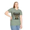 Unisex Softstyle T-Shirt Chihuahua Dog Snarling Fierce Fabulous