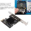 PCIE to Hot-Swap Power Express 2 Card Expansion Card 6.0Gbps Desktop PCI Plug and Play Port