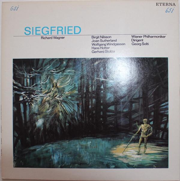 

LP Record RICHARD WAGNER BIRGIT NILSSON J Siegfried 825944 ETERNA German Dem Classical Used