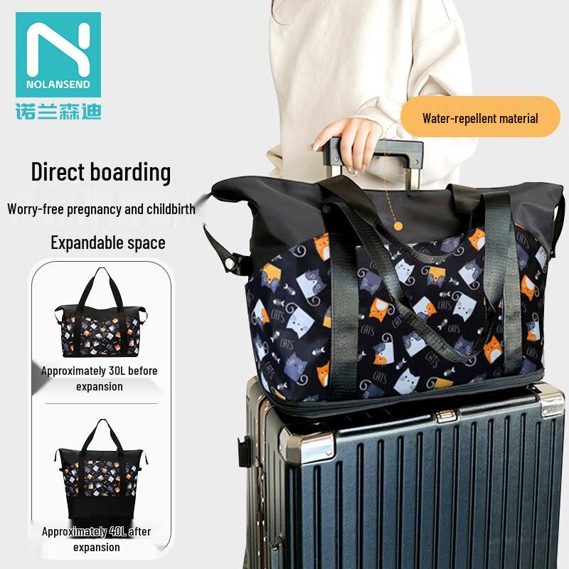 Large Capacity Expandable Travel Duffle Bag