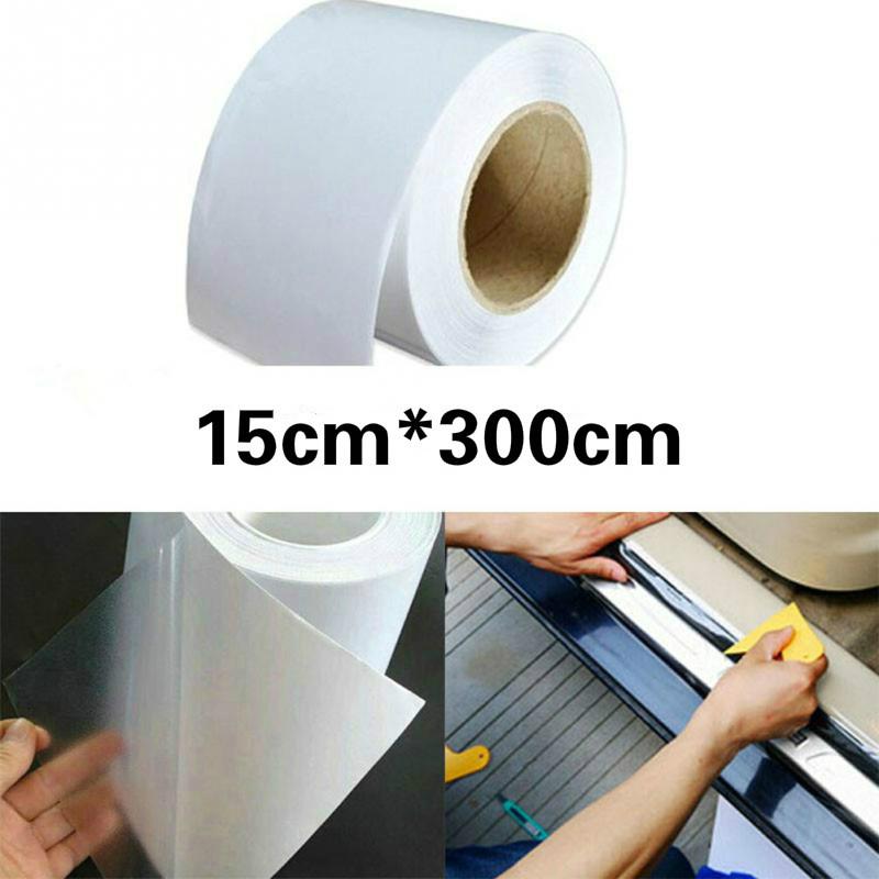 15cm x 3M Rhino Skin Sticker Anti Scratch Film car Bumper Hood door Rhino Skin paint Stickers Transp 1 m