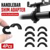 4Pcs Silicone Handlebar Gasket Reducer Cycling Replacement Parts  for MTB Road Bike Handlebar