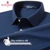 Montagut 15% Silk Blend Breathable Men's Polo Shirt